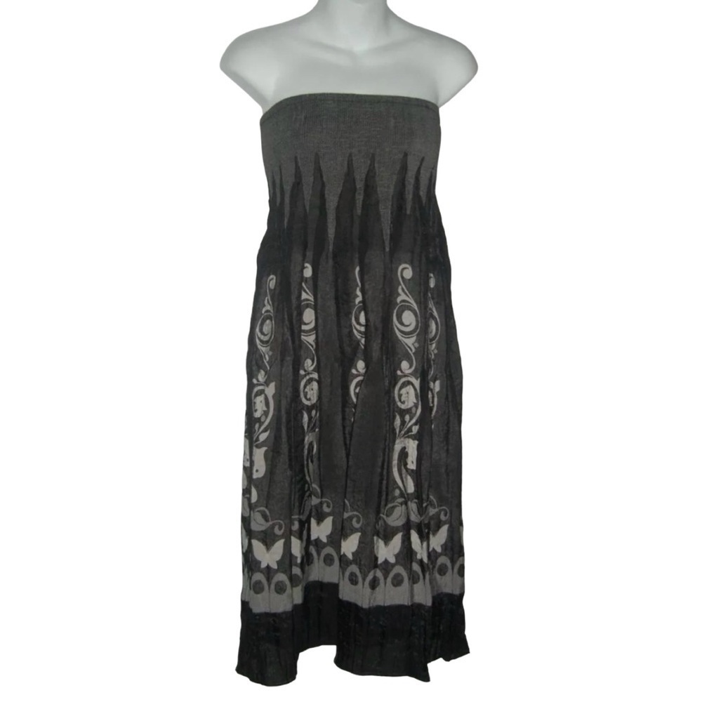Lapis Dress Convertible Skirt Butterfly Boho y2k Goth Festival Whimsygoth Beach